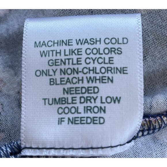 Blair Women's 3/4 Sleeve Multicolor Floral Blouse size Large - Picture 8 of 10